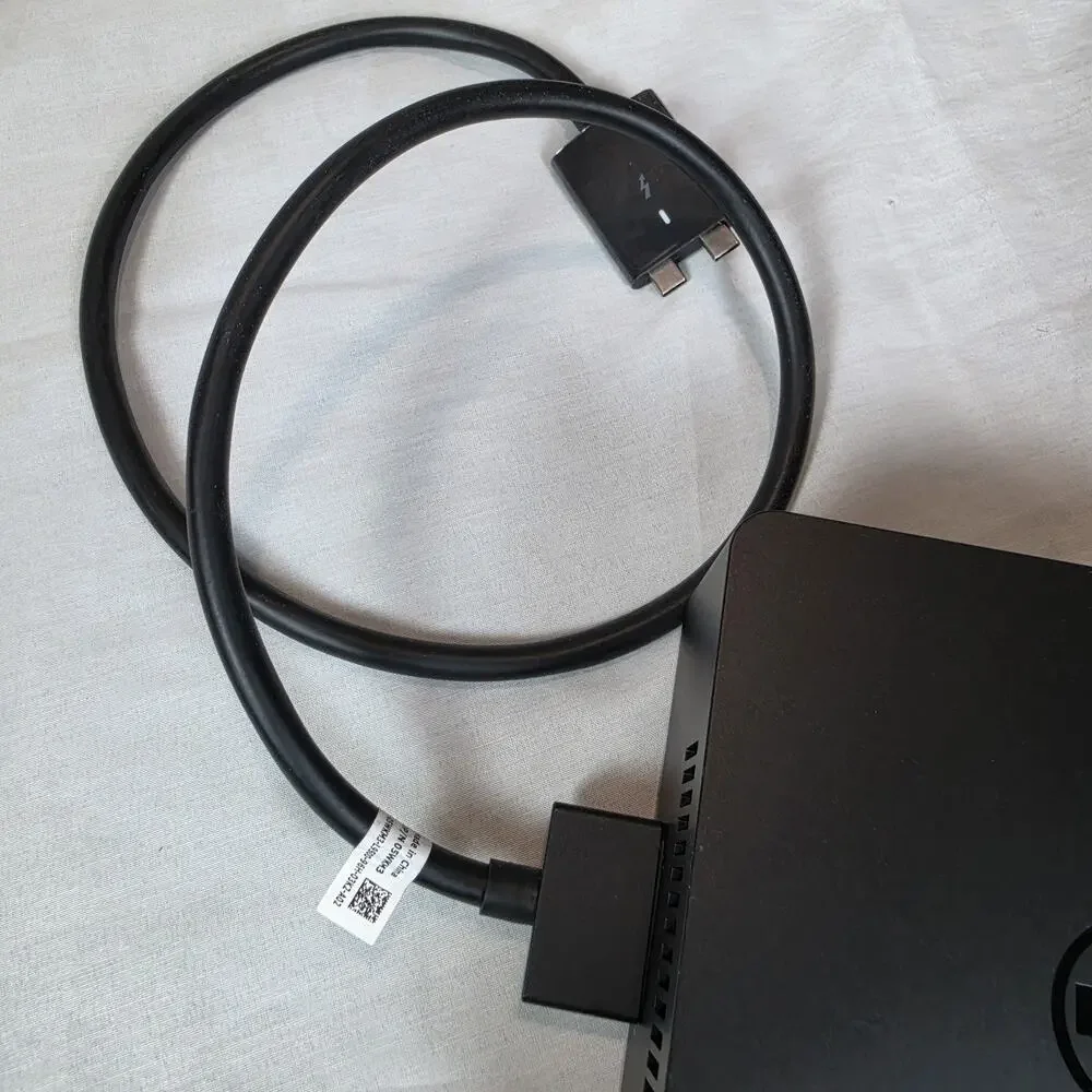 New Dell TB18DC Thunderbolt Dock K16A Dual USB-C Docking Station No AC Adapter
